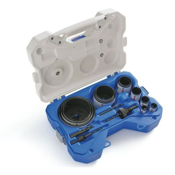 Lenox Tools 308021200L Electricians Speed Slot T2 Bi-Metal Hole Saw Set, 17 -Piece