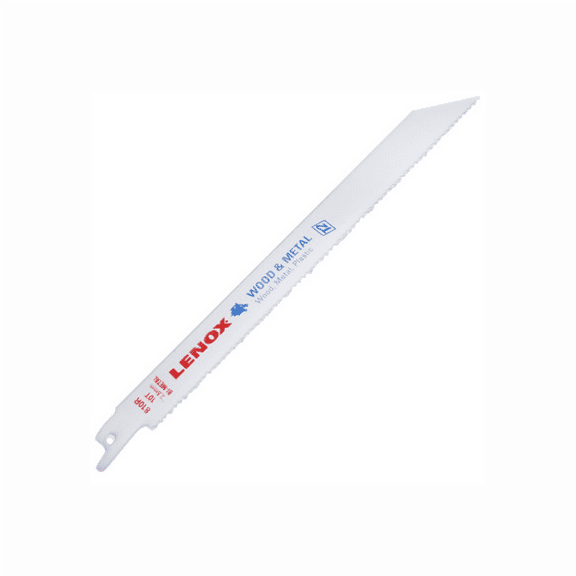 Lenox Tools Reciprocating Saw Blades, 810R, Bi-Metal, 8 in. Lo