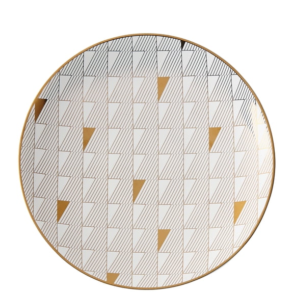 Lenox Trianna White Salad Plate, Gold