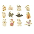 thumbnail image 1 of Lenox Trick Or Treat Ornament Set, Porcelain, 12 Count, 1 of 1