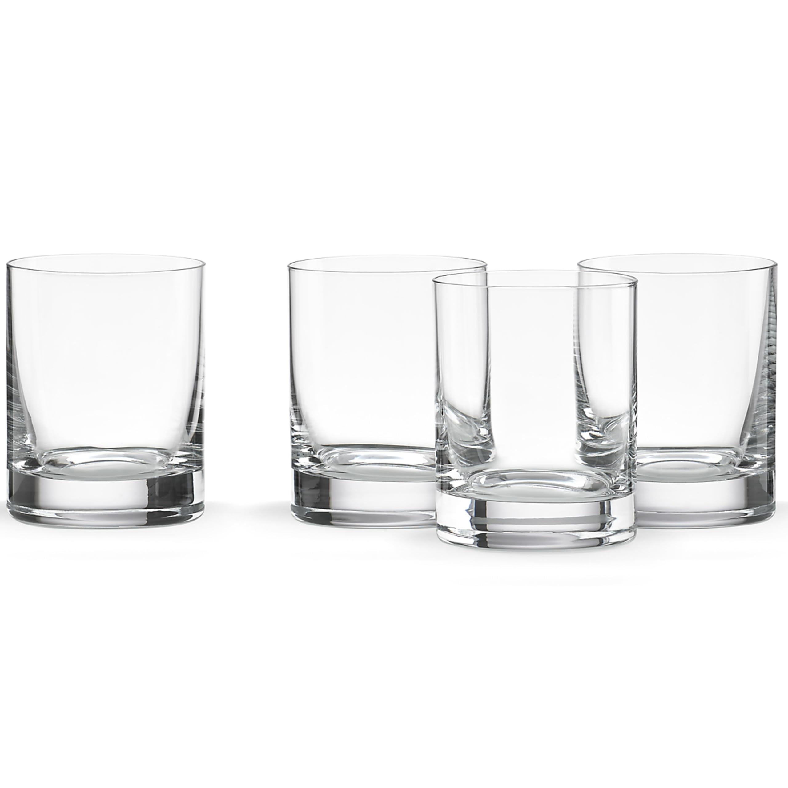 Lenox Tuscany Classics Cylinder Double Old Fashioned Glass, Clear 13 oz Set of 4 - 852913