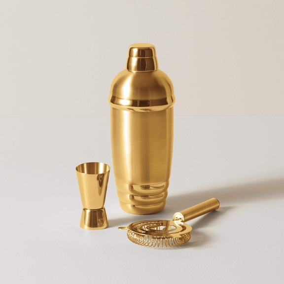 Lenox Tuscany Classics Gold Cocktail Shaker, 1.30, Metallic