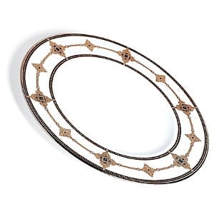 Lenox Vintage Jewel Accent Plate 9"