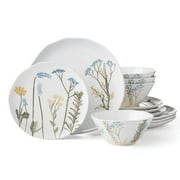 Lenox Wildflowers 12-Piece Stoneware Tableware Set Service for 4
