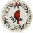 thumbnail image 1 of Lenox Winter Greetings Cardinal 9" Accent Plate, 1 of 5
