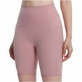 thumbnail image 1 of Lenpel Biker Shorts for Women Summer High Waisted Workout Running Yoga Shorts Gym Shorts with Pockets, 1 of 5
