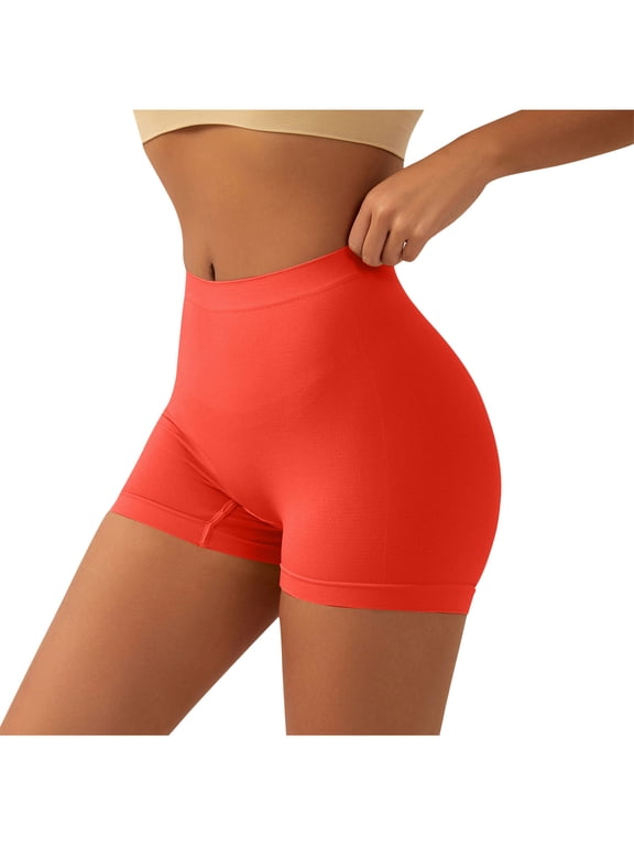 Biker Shorts for Women Soft Comfy High Waisted Stretchy Booty Yoga Volleyball Shorts Workout Gym Shorts
