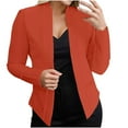thumbnail image 1 of Lenpel Blazers for Women Open Front Long Sleeve Work Office Blazer Fall Business Cardigan Jacket with Pockets, 1 of 6
