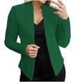thumbnail image 1 of Lenpel Blazers for Women Open Front Long Sleeve Work Office Blazer Fall Business Cardigan Jacket with Pockets, 1 of 6