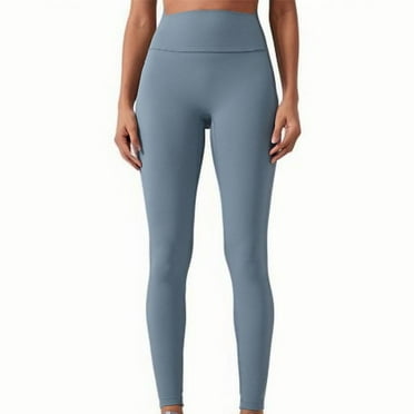 Lenpel Cargo Leggings for Women with Pockets No Front Seam High Waisted Stretch Workout Pants Athletic Gym Leggings