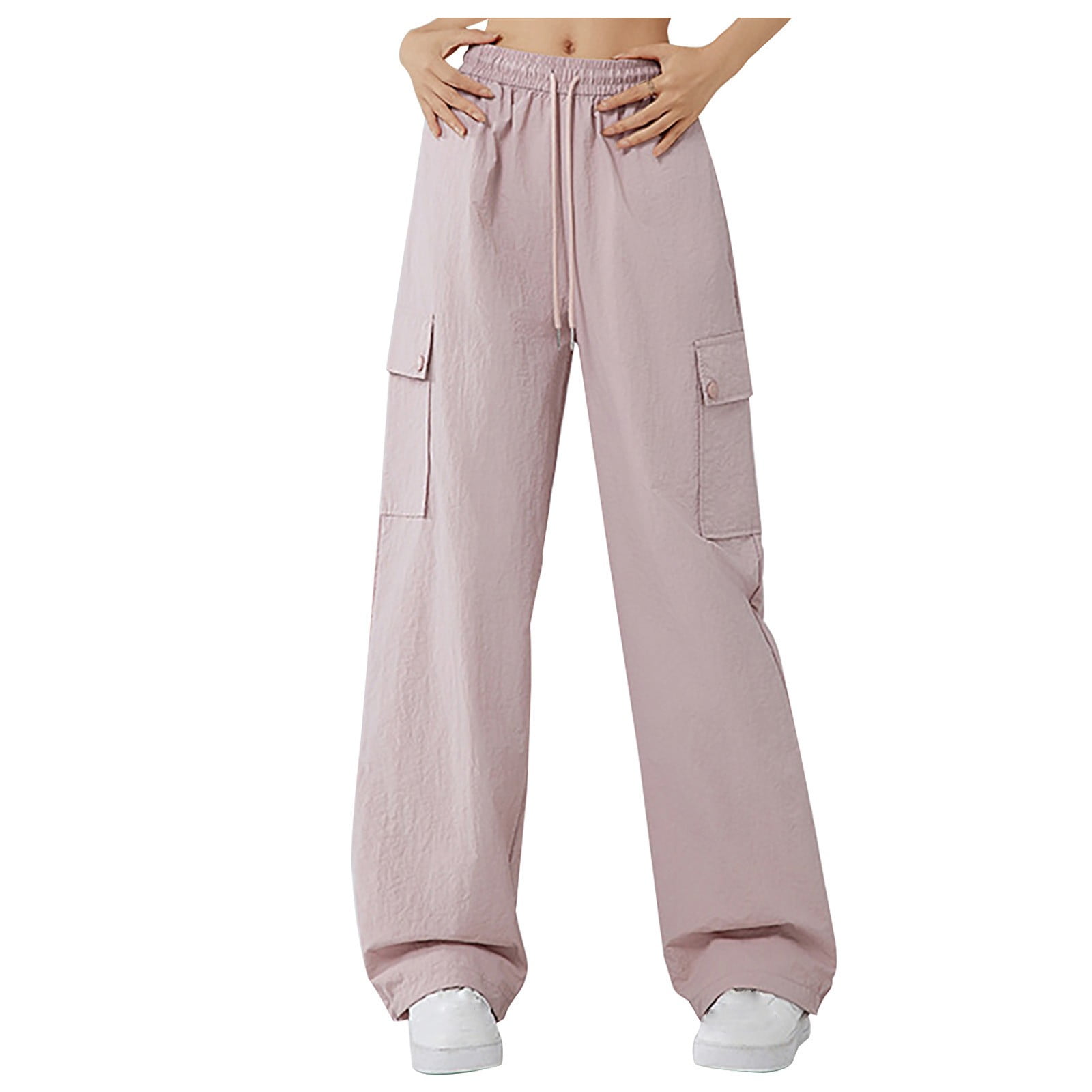 Owordtank Junior Pants for Women - Streetwear Baggy Cargos