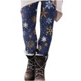 thumbnail image 1 of Lenpel Christmas Leggings for Women Comfy Full Length Printed Running Yoga Pants Soft Workout Tights, 1 of 5