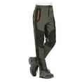 thumbnail image 1 of Lenpel Fleece Lined Hiking Pants for Women Water Resistant Thermal Outdoor Snow Ski Pants Soft Winter Warm Pants, 1 of 7