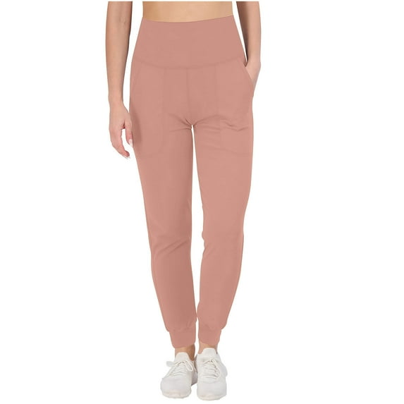 Lenpel Fleece Lined Leggings for Women Plus Size High Waisted Winter Warm Athletic Yoga Pants Workout Pants