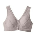 thumbnail image 1 of Lenpel Front Closure Bras for Women Comfortable Wireless Push up Full Coverage Bralettes Breathable Plus Size Bras, 1 of 4