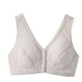 thumbnail image 1 of Lenpel Front Closure Bras for Women Comfortable Wireless Push up Full Coverage Bralettes Breathable Plus Size Bras, 1 of 4