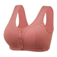 thumbnail image 1 of Lenpel Front Closure Bras for Women Plus Size Comfortable Wireless Full Support Bralettes Soft Everyday Bras, 1 of 5