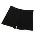 thumbnail image 1 of Lenpel Girls' Boyshorts High Waisted Solid Color No Show Under Dress Dance Biker Shorts Soft Comfy Safety Shorts 3-12 Y, 1 of 6