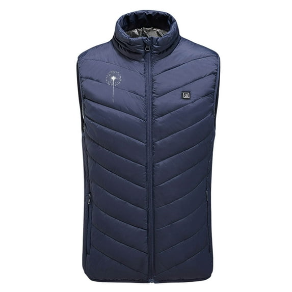 Lenpel Heated Vest for Men and Women Plus Size 9 Heating Zones Sleeveless Warm Jackets Lightweight Winter Coat