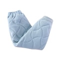 thumbnail image 1 of Lenpel Kids Girl Boy Pants Thick Solid Color Puffer Trousers Casual Elastic Waist Thermal Pants Fall Winter Clothes(Blue,4-5Years), 1 of 6