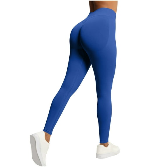 Lenpel Leggings for Women Seamless High Waisted Butt Lifting Full Length Workout Yoga Pants Athletic Gym Leggings