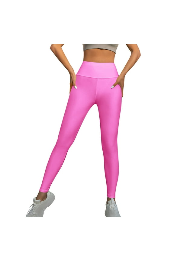 Leggings for Women Soft Butt Lifting High Waisted Stretch Slim Running Yoga Pants Seamless Workout Tights