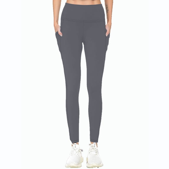 Lenpel Leggings for Women Soft High Waisted Stretchy Workout Yoga Pants with Pockets Running Athletic Tights