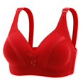 thumbnail image 1 of Lenpel Push up Bras for Women Comfort Wireless Full Coverage Lift Supportive Bralettes Plus Size Everyday Bras, 1 of 6