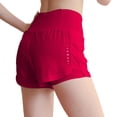 thumbnail image 1 of Lenpel Running Shorts for Women Lightweight High Waisted Quick Dry 2 in 1athletic Shorts Workout Gym Shorts, 1 of 7