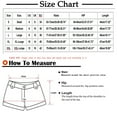 thumbnail image 1 of Lenpel Shorts for Women High Waisted Drawstring Asymmetrical Hem Casual Shorts Summer Lounge Shorts with Pockets, 1 of 7