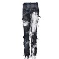 thumbnail image 1 of Lenpel Tassel Pants for Women Trendy Streetwear Tie Dye Flare Leg Trousers High Waisted Party Clubwear Pants, 1 of 4