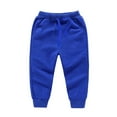 thumbnail image 1 of Lenpel Toddler Boys Girls' Sweatpants Solid Cotton Elastic Waist Casual Athletic Pull on Pants Infant Baby Joggers, 1 of 1