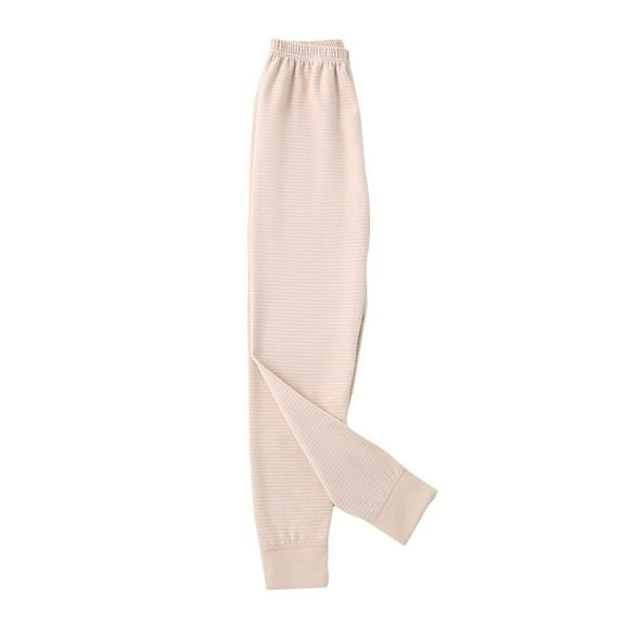 Lenpel Toddler Pajama Pants Girls Boys Warm Elastic Waist Striped Base Layer Bottoms Lounge Wear Sleepwear Pants