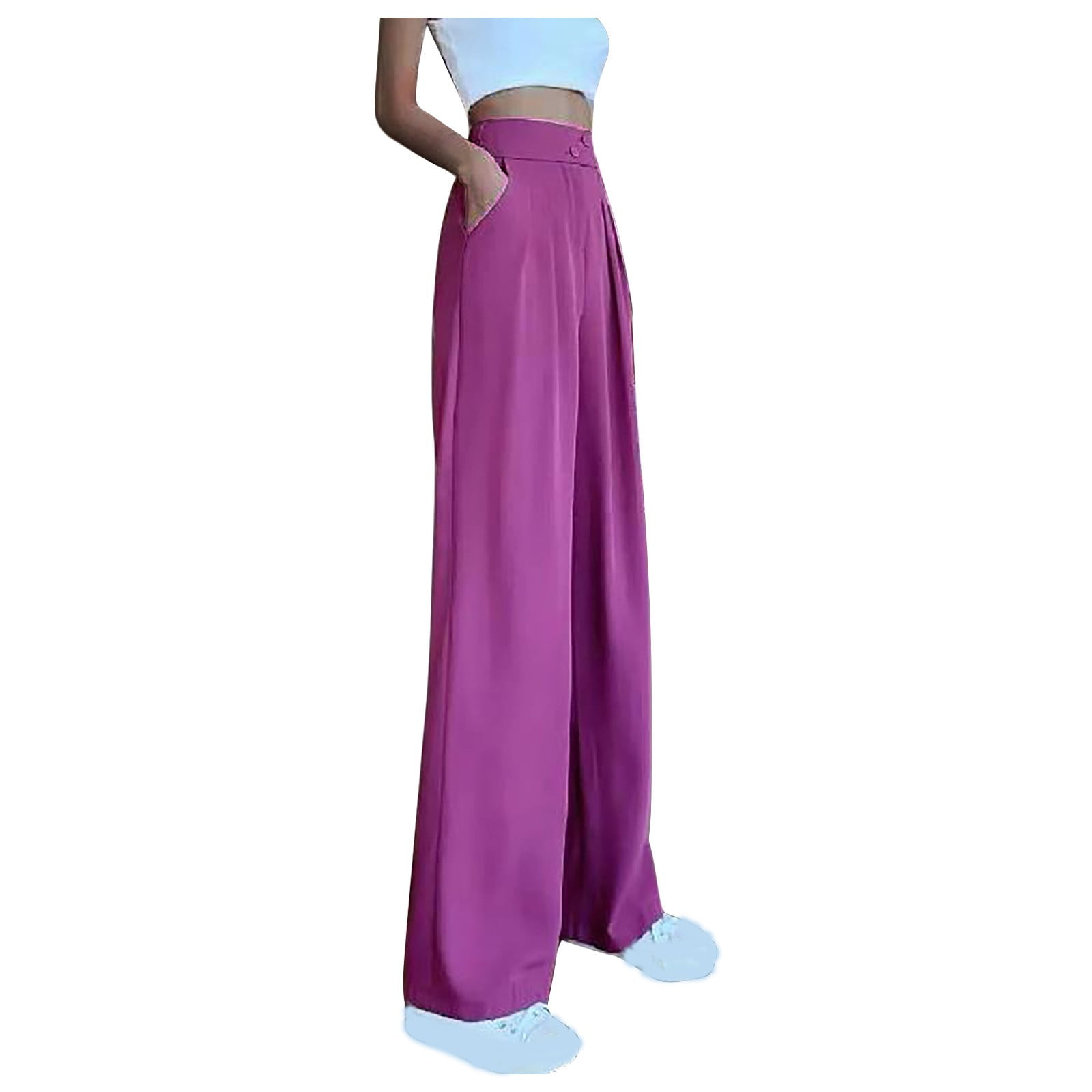 lillusory wide leg dress pants women's high waisted dressy trousers LILLUSORY Wide Leg Dress Pants Women's High Waisted Dressy Trousers