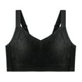 thumbnail image 1 of Lenpel Wireless Bras for Women Comfortable Push up Supportive Lift Full Coverage Plus Size Bralettes Padded Lace Bras, 1 of 3
