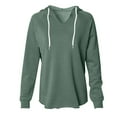 thumbnail image 1 of Lenpel Women's Fashion Hoodies Loose Casual Long Sleeve Drawstring Lightweight Sweatshirts Pullover Tunic Tops, 1 of 4