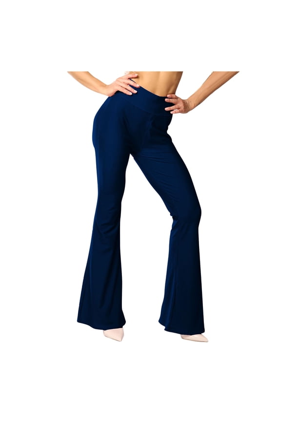 Women's Flare Yoga Pants Soft Comfy High Waisted Bell Bottom Gym Leggings Bootcut Workout Lounge Pants