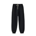 thumbnail image 1 of Lenpel Women's Fleece Lined Sweatpants Winter Thermal Running Workout Joggers High Waisted Athletic Lounge Trousers, 1 of 5