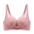 thumbnail image 1 of Lenpel Women's Lace Push up Bras No Underwire Support Lifting Full Coverage Bralettes Comfortable Everyday Bras, 1 of 5