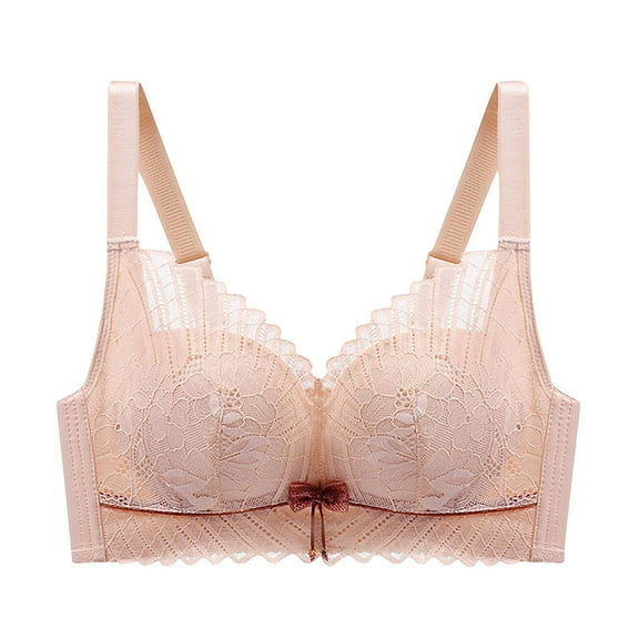 Lenpel Women's Lace Push up Bras No Underwire Support Lifting Full Coverage Bralettes Comfortable Everyday Bras