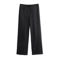 thumbnail image 1 of Lenpel Women's Pajama Pants Soft Lightweight Loungewear Trousers Drawstring Elastic High Waisted Casual Outfits, 1 of 4
