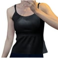 thumbnail image 1 of Lenpel Women's Plus Size Camisole Tops Adjustable Spaghetti Strap Scoop Neck Tank Tops with Built in Bra Sleeveless Going out Shirts, 1 of 4