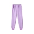 thumbnail image 1 of Lenpel Women's Plus Size Pajama Pants Casual Elastic Waist Tapered Soft Comfy Lounge Pants Thick Warm Pj Bottoms with Pockets(Purple,X-Large), 1 of 3