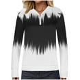 thumbnail image 1 of Lenpel Women's Plus Size Sweatshirts Long Sleeve Lapel Quarter Zip Pullover Tunic Tops Fall Fashion Outfits, 1 of 6
