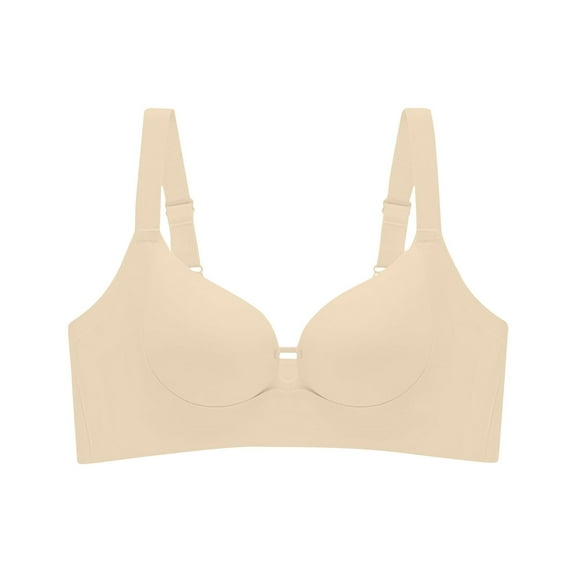 Lenpel Women's Push up Bras Comfortable No Underwire Supportive Lift T Shirt Bralettes Seamless Everyday Bras
