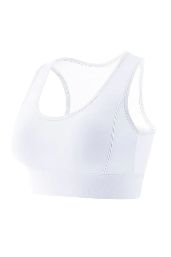 Women's Racerback Sports Bras Comfortable High Impact Plus Size Yoga Bralettes Supportive Workout Bras