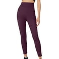 thumbnail image 1 of Lenpel Workout Leggings for Women High Waisted No See Through Slim Yoga Pants Full Length Athletic Tights, 1 of 7