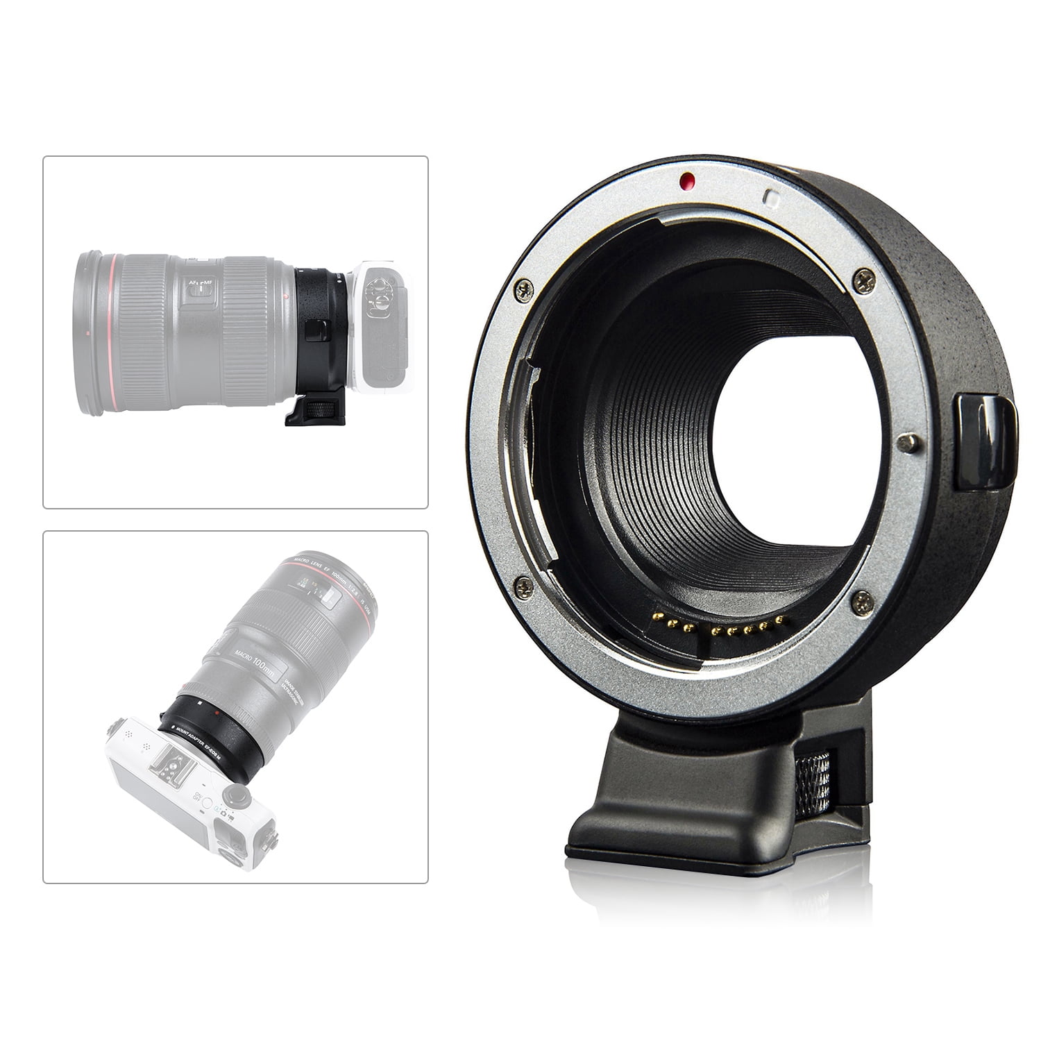 Lens Adapter,Efs Lens To Lens Mount Adapter M Mount Lens Auto Ef M Mirrorless Camera Ef Efs