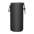 thumbnail image 1 of Lens Case Black Thick Neoprene Large Camera Lens Case Four Sizes for Large DSLR, Protective Pouch for Camera Lenses, Style D, 1 of 5