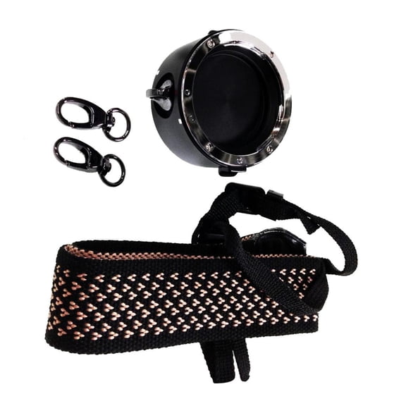 Lens Flippers Mirrorless Camera Lens Exchange System with Carrying Straps, Metal Quick Swaps Adapter